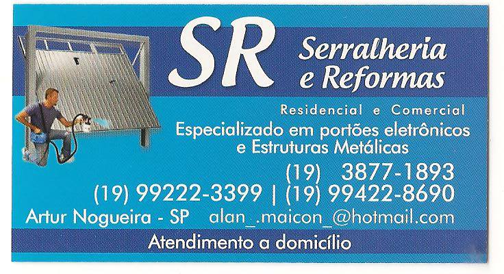 SR-Serralheria e Reformas